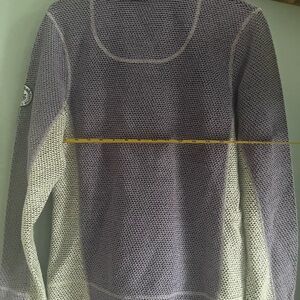 Women's Cowl Sweater in Heather Gray